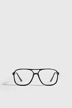 Boohoo Clear Lens Geek Fashion Glasses