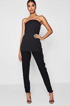 Boohoo Bella Boutique Tailored Tapered Trouser