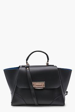 Boohoo Lily Structured Mini Satchel