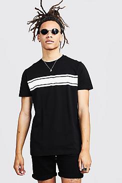 Boohoo Crew Neck T-shirt With Reflective Print