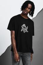 Boohoo Oversized Cherub Design T-shirt