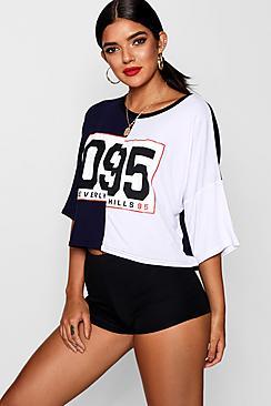 Boohoo High Waist Ponte Knicker Shorts