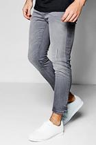 Boohoo Skinny Fit Stretch Cropped Jeans
