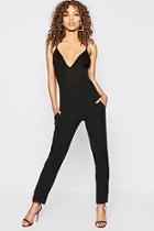 Boohoo Woven Pleated Tapered Trouser