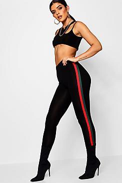 Boohoo Retro Stripe Legging