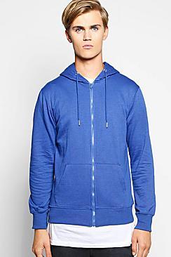 Boohoo Zip Through Hoodie