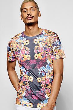 Boohoo All Over Floral T Shirt