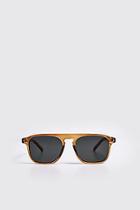 Boohoo Rivet Detail Classic Sunglasses