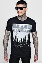 Boohoo Black Sabbath License T-shirt