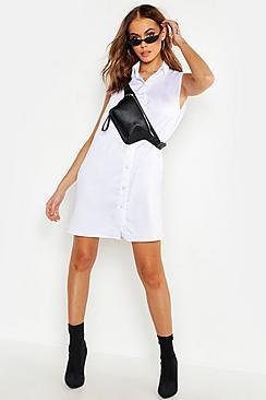 Boohoo Square Sports Pu Bum Bag