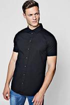 Boohoo Muscle Fit Short Sleeve Shirt