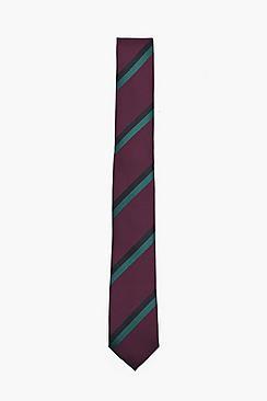 Boohoo Stripe Tie