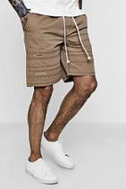Boohoo Cotton Twill Cargo Shorts