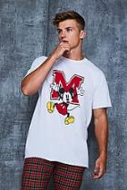 Boohoo Disney Mickey 'm' Oversized T-shirt