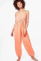Boohoo Isla Beach Jumpsuit