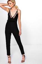 Boohoo Petite Carly Side Zip Tailored Trouser