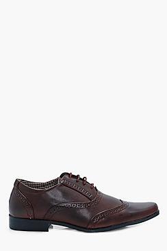 Boohoo Classic Lace Up Brogues
