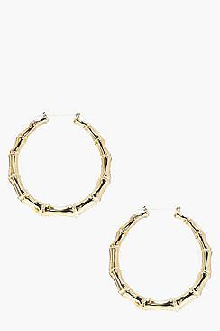 Boohoo Heidi Oversized Hoop Earrings
