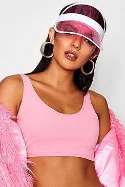 Boohoo Julia Coloured Perspex Visor