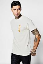 Boohoo New York Back Print T-shirt