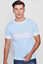 Boohoo Contrast Panel Jersey Tee