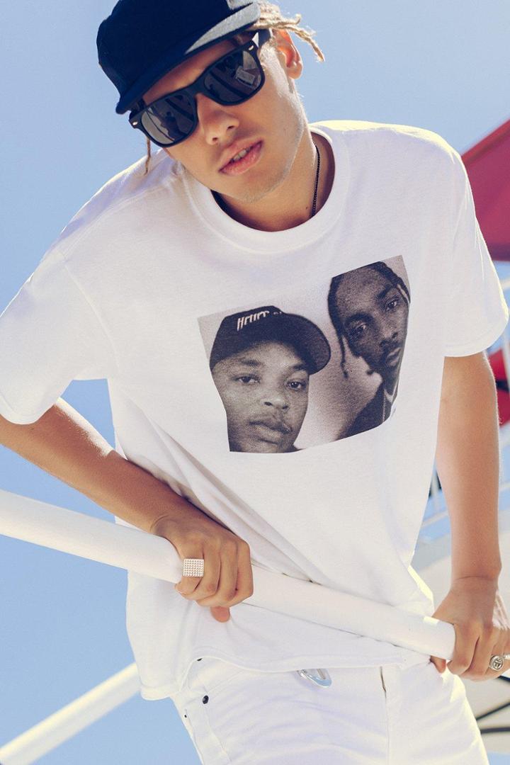 Boohoo Oversized Iconic Artist Tee White