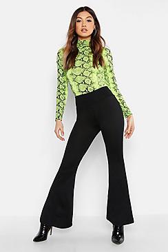 Boohoo Cut + Sew Fit & Flare Trouser