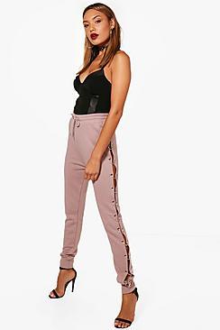 Boohoo O Ring Split Side Luxe Sweat Joggers
