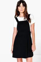 Boohoo Layla Tailored Pinafore Mini Dress