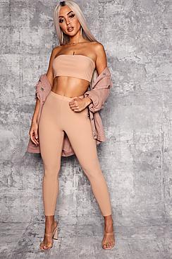 Boohoo Ashleigh High Waist Skinny Trouser