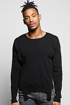 Boohoo Panel Detail Jumper