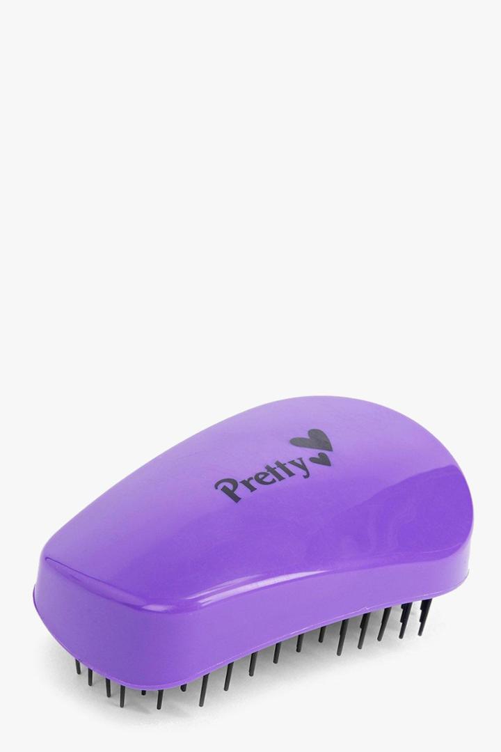 Boohoo Detangle Brush Purple