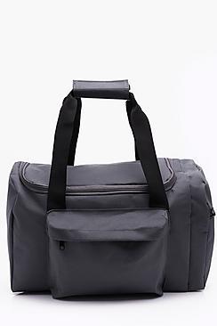 Boohoo Charcoal Gym Bag