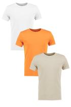 Boohoo 3 Pack Muscle Fit Crew Neck T Shirts Multi