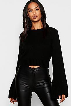 Boohoo Tall Wide Sleeve Jumper