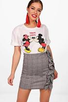 Boohoo Petite Gemma Disney True Love Sleeved T-shirt