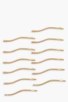 Boohoo Multipack Wave Hair Slides
