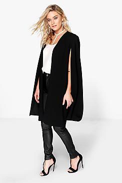 Boohoo Lois Longline Cape