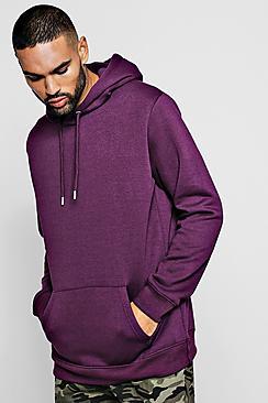 Boohoo Longline Regular Fit Hoodie