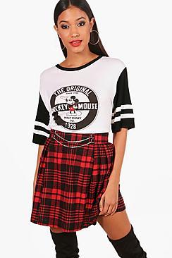 Boohoo Disney The Original Mickey Mouse Top