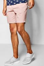 Boohooman Chino Shorts Pink