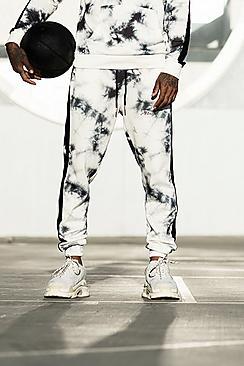 Boohoo Tie Dye Man Signature Jogger