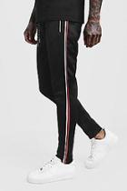 Boohoo Side Panel Detail Tricot Skinny Joggers