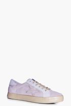 Boohoo Abigail Lace Up Star Contrast Trainer Nude