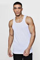 Boohoo Man Signature Muscle Fit Vest With Racer Back