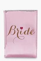 Boohoo Bride Passport Case