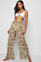 Boohoo Abi Shell Beach Pants