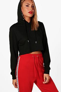 Boohoo Scarlett Cropped Lounge Hoodie