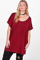 Boohoo Plus Amber Oversize Tee