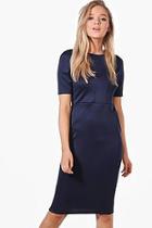 Boohoo Olivia Tailored Midi Dress